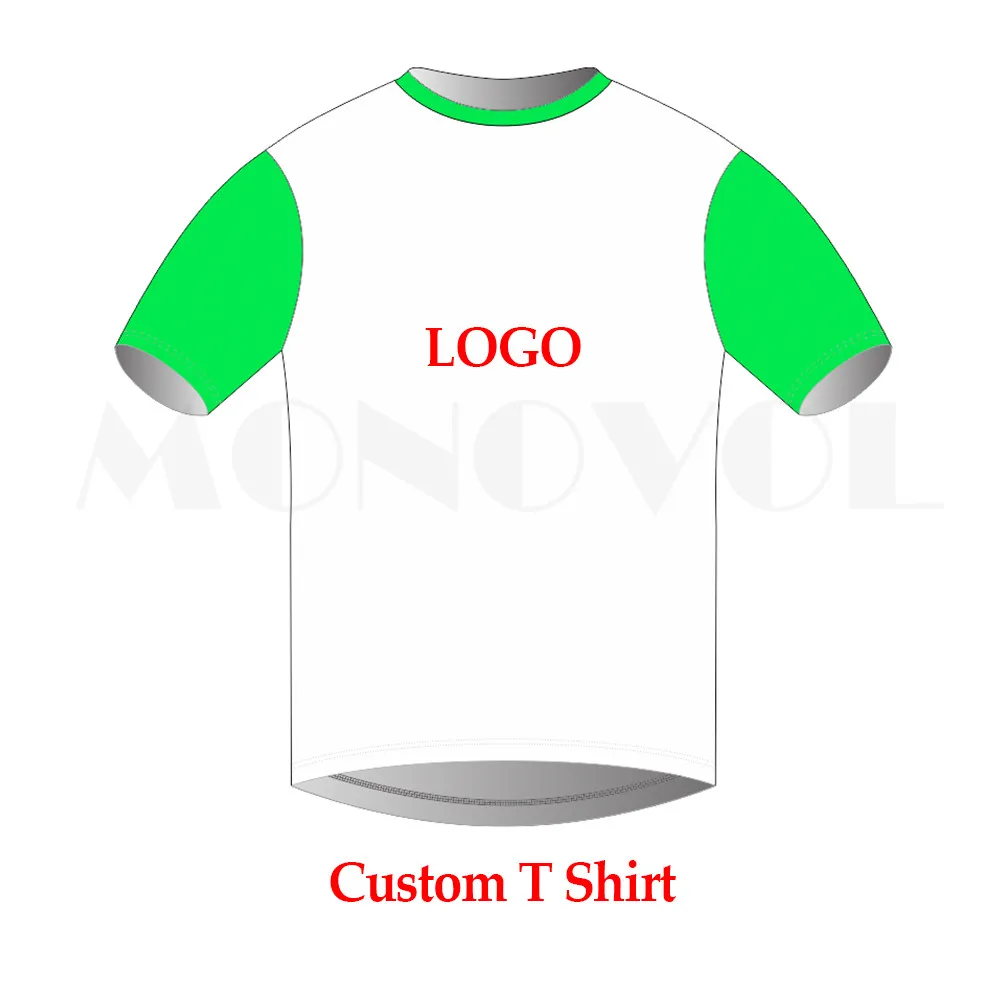 

Design Your Own Shirt Customize Short Sleeve T Shirt 100% Polyester Quick Dry Running Jersey Personalised Tops Men/women