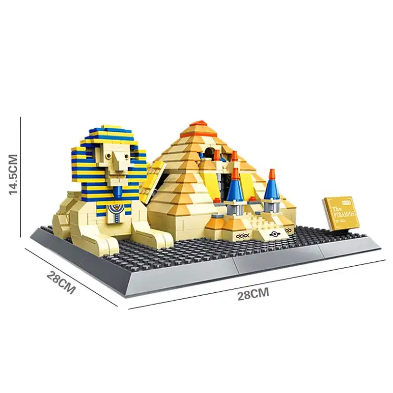 lego architecture pyramid