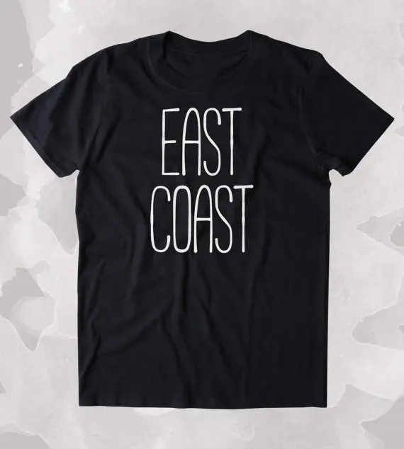 Футболка восточного берега Нью Йорк Бостон хип хоп рэп одежда для влюбленных