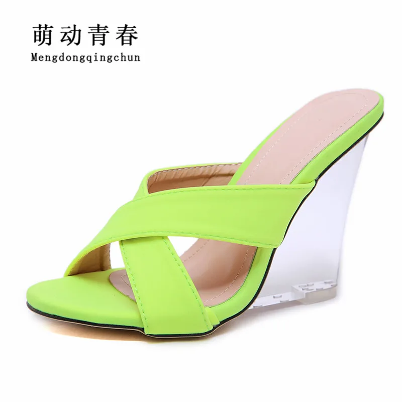 green cross slippers