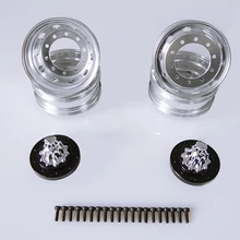 Подшипник Jonit черного цвета, сплав, задние колеса/обода-Tamiya по супер скидке 1/14 Радиоуправляемый трактор прицеп R620 в R470 Benz MAN KING инженерных грузовик