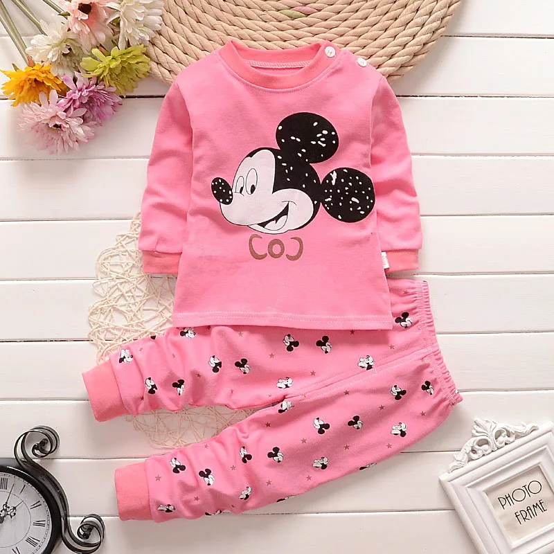 baby clothes 2018 new Cotton Baby Girls Clothes Winter Newborn Baby Clothes Set 2PCS newborn Clothes Unisex Kids Clothing Sets