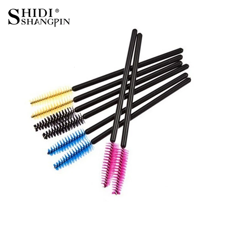 

50 Pcs/Set Eyelash Brushes Eyelash Extension Disposable Brush Mascara Wand Applicator Kit Makeup Tool Colorful Brushes