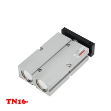 Free Shipping Double shaft double rod small TDA/TN cylinder 10/15/20/25/30/35/40/45/50/60/70/75/80/90/100/125/150mm Free Shipping Double shaft double rod small TDA/TN cylinder 10/15/20/25/30/35/40/45/50/60/70/75/80/90/100/125/150mm