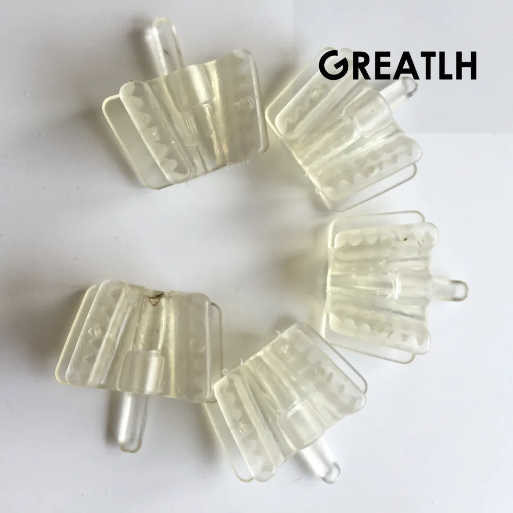 5pcs Dental Large Size Clear Mouth Prop for Support Holding Saliva