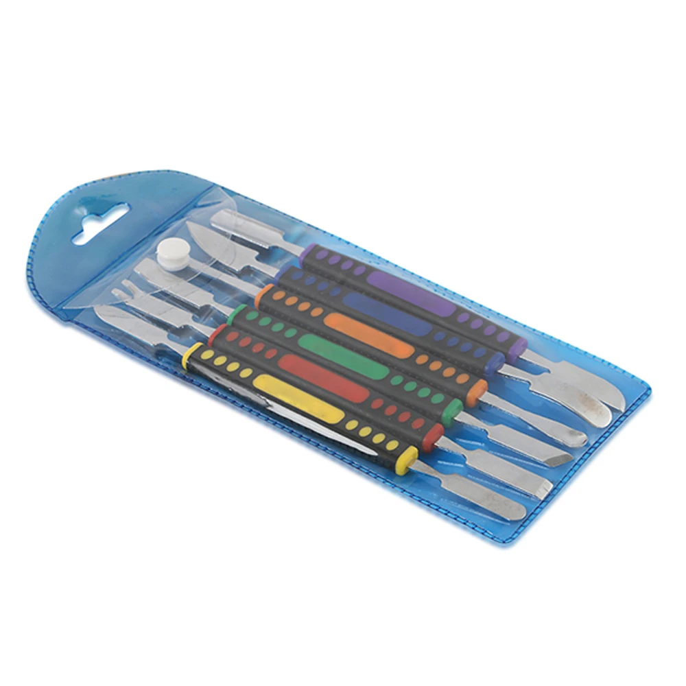 6 Pcs Dual Ends Metal Spudger Set Opening Pry Tool Set for iPhone font b iPad
