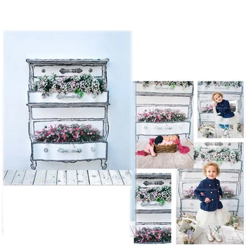 

MEHOFOTO Painting Floral Vinyl Photography Background Floor New Fabric Flannel Backdrop For Wedding photo studio Props 1377