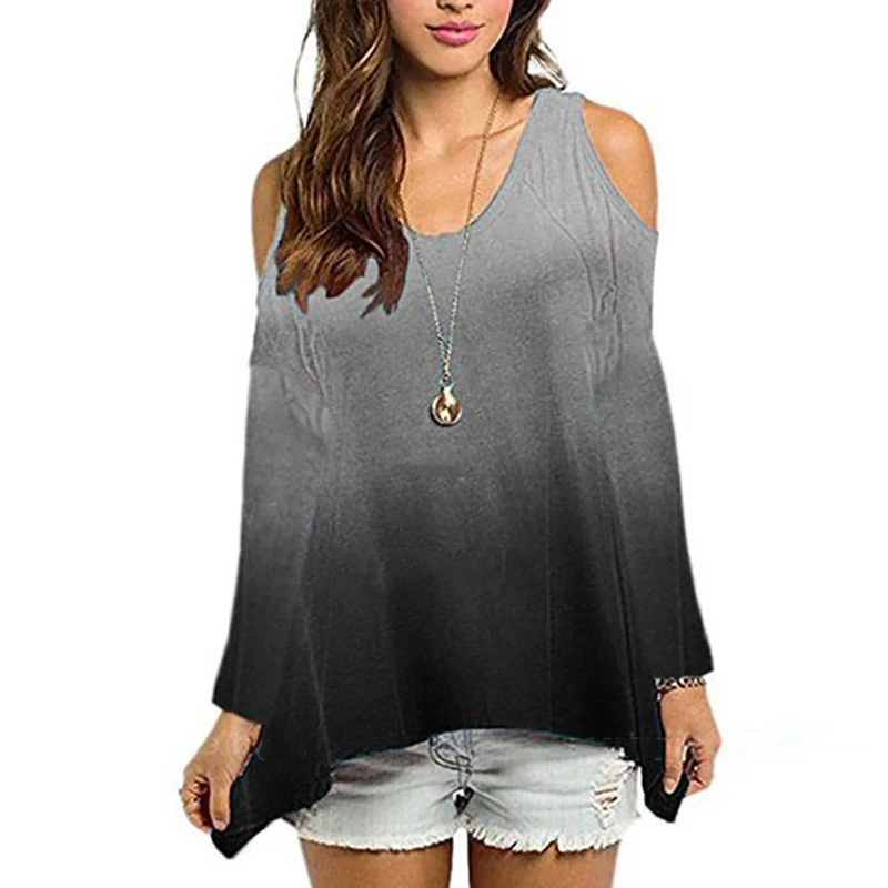 Women Long Sleeve Blouses Tops 2018 Autumn Blusas Sexy