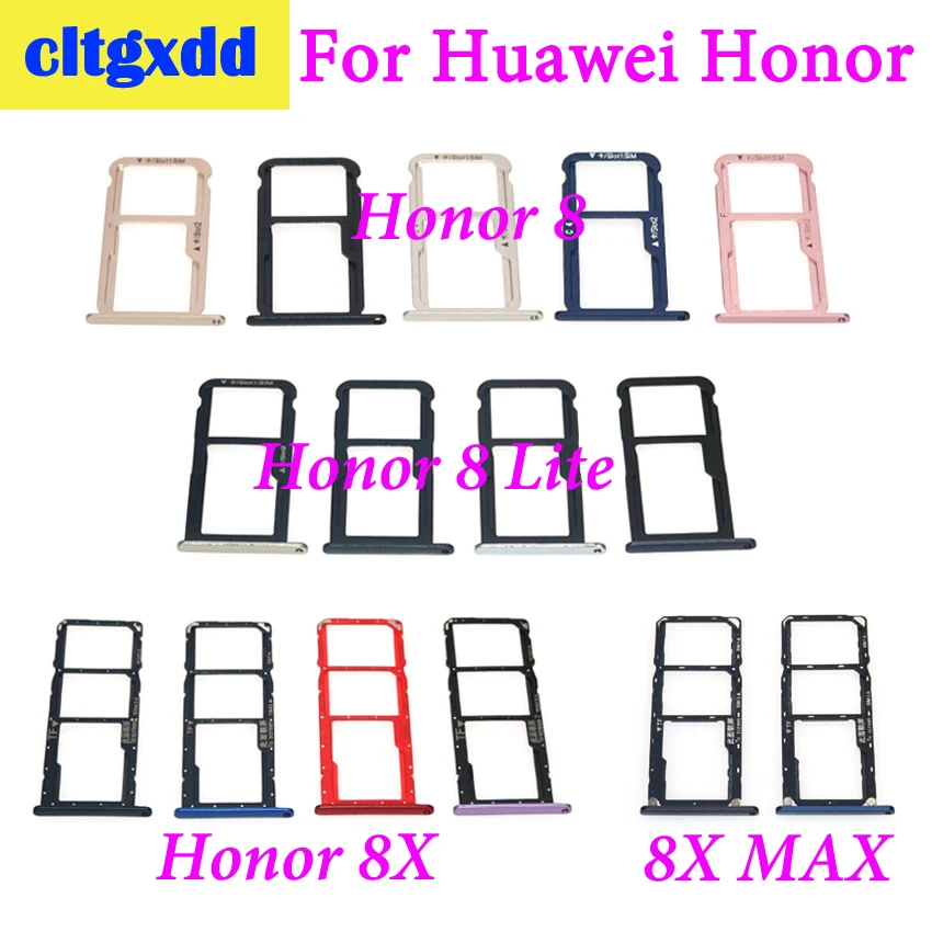 Разъем для sim карты cltgxdd Huawei Honor 8/8 Lite Micro SD 8X / MAX|Шлейфы мобильных телефонов| |