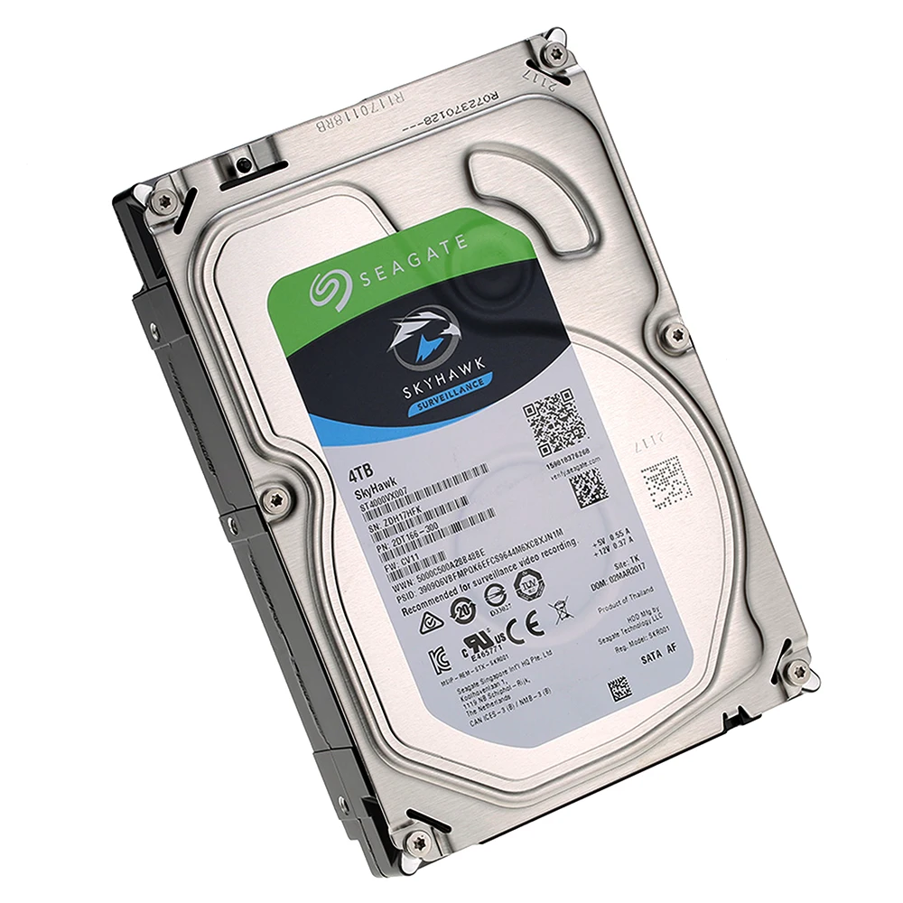 Seagate 4 ТБ видео HDD для наблюдения внутренний жесткий диск 5900 об/мин SATA 6 ГБ/сек. 3 5