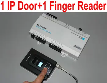 

1 door controller ip board and 1 pcs of fingerprint+card wiegand reader as a full Sample Package and software with web ip contro