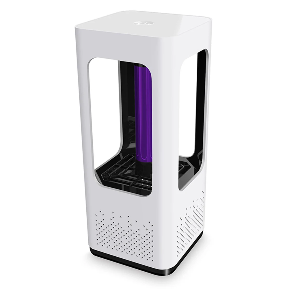 

Bug Zapper Eliminator Led Mosquito Killer Lamp Powerful Noiseless Suction Type Electric UV Light Mute Fly Inhaler Household