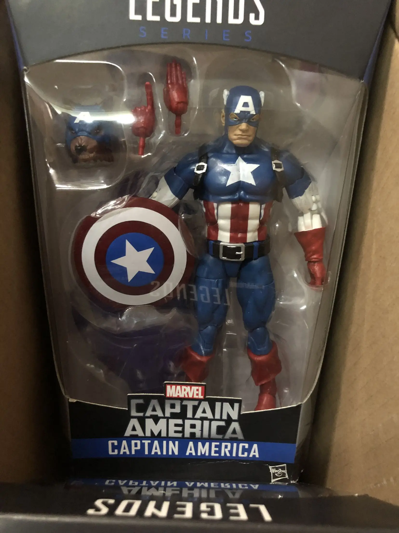 6 ''Marvel Legends Капитан Америка с полкой суставов кукла Фигурка Коллекционная модель игрушки в коробке