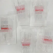 Лидер продаж 5 шт./лот 9 Булавки Советы 9 Вышивка Крестом Иглы EZ отрицательный инъекций Вышивка Крестом Иглы картридж для EZ Мезотерапия пистолет для инъекций