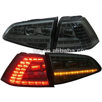 

For VOLKSWAGEN GOLF7 LED Tail Lamp Smoke Black 2013 to 2014 year SN