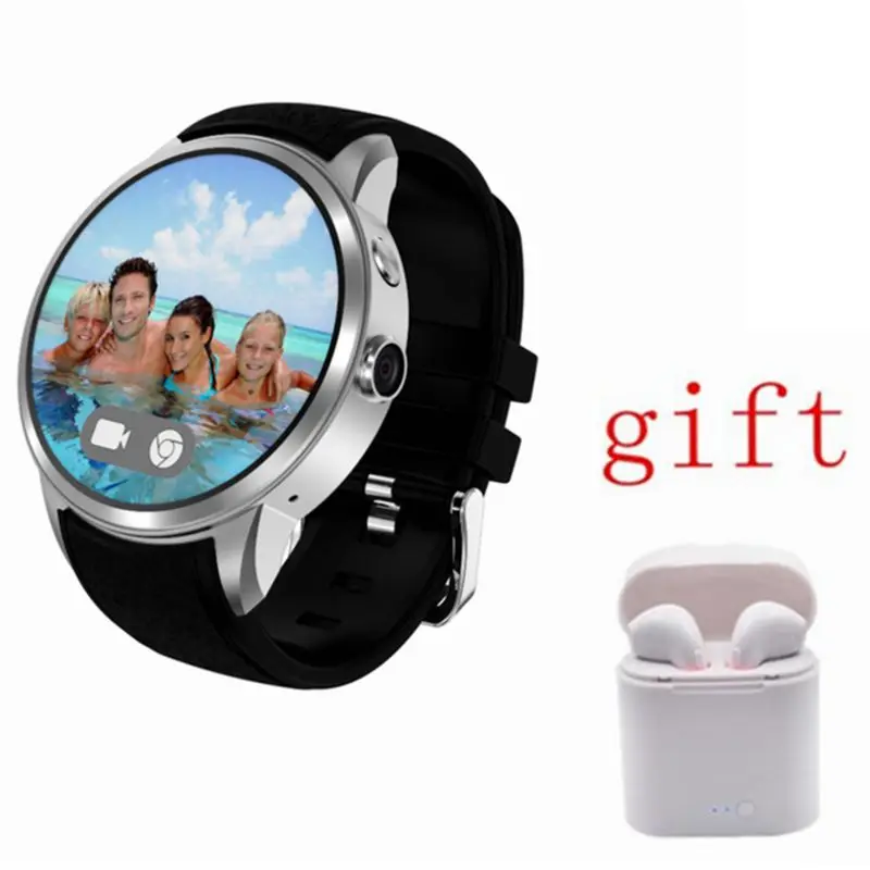 

Smart watch Android 5.1 OS MTK6580 8G+512MB support 3G wifi GPS IP67 waterproof smartwatch Bluetooth Relogio Inteligente for iOS