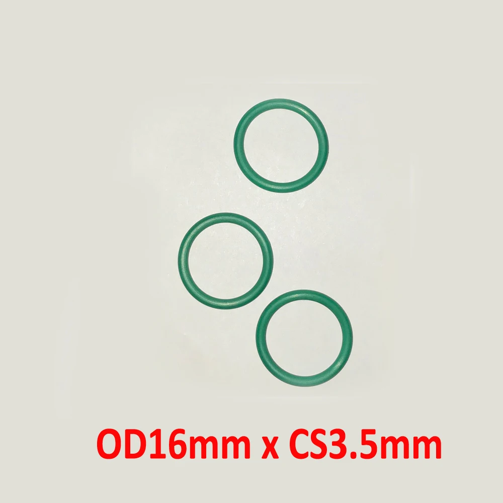 

OD16mm x CS3.5mm green viton rubber seal o ring gasket