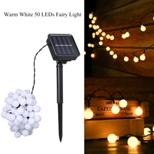 Guirlande lumineuse solaire 50