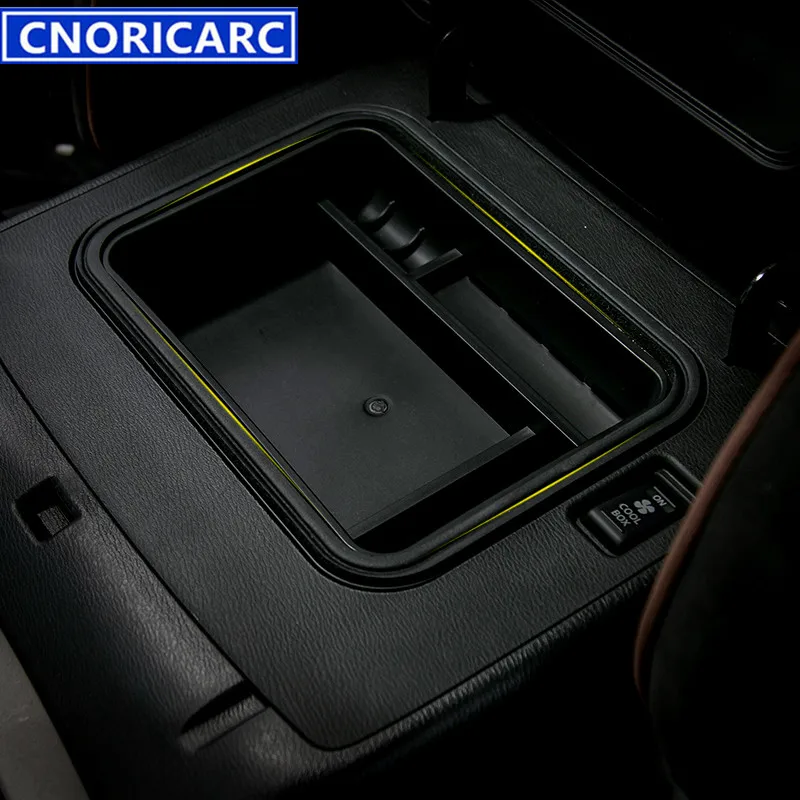 CNORICARC автомобильный Органайзер контейнер держатель лоток аксессуары центральный подлокотник коробка для хранения для Infiniti QX80 2013- автомобильный Стайлинг
