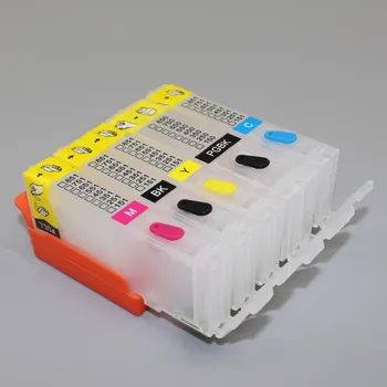 

XIMO 5 Pack pgi-150 cli-151 empty refillable ink cartridges with chip ,6 sets 1 lot,free shipping