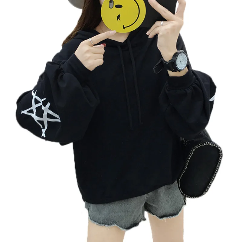 Women Hoodies Hip Hop Headwear Sweatshirt Hoodie Us size M XXLin