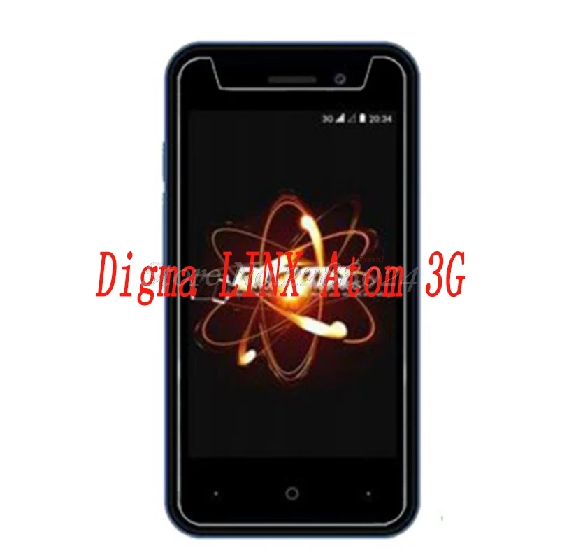 

2PCS Smartphone Tempered Glass 9H Explosion-proof Protective Film Screen Protector mobile phone for Digma LINX Atom 3G