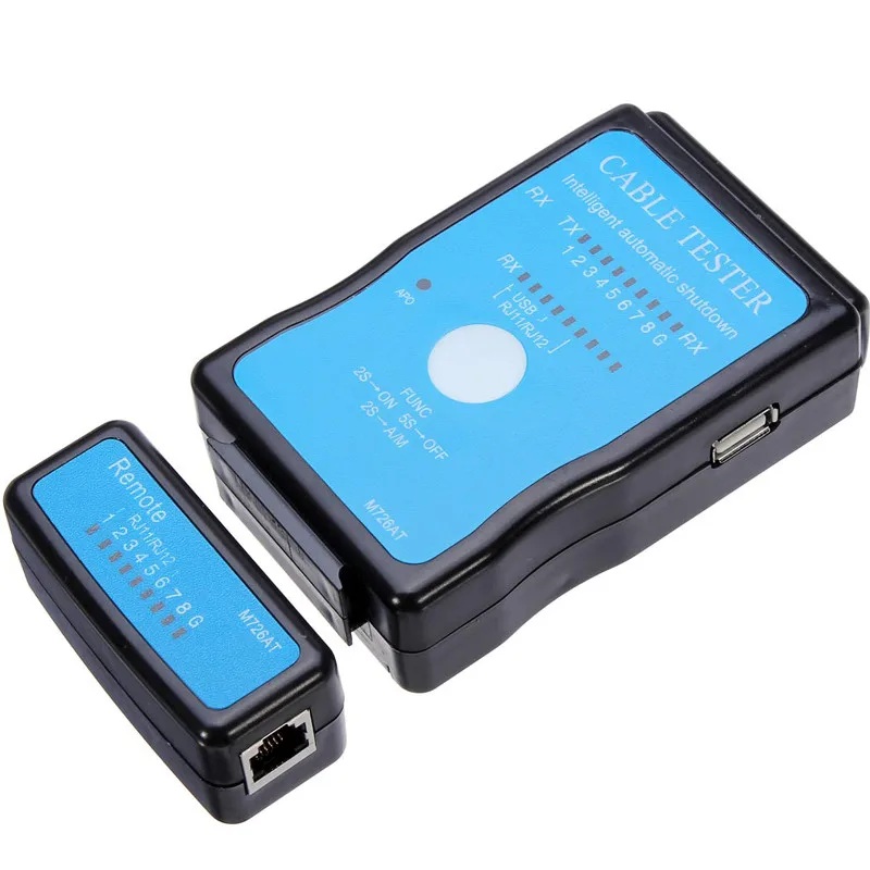 Универсальный сетевой кабель тестер кабеля LAN детектор Micro USB RJ45 RJ11 RJ12 сети Ethernet Инструменты cat5 кабель детектор