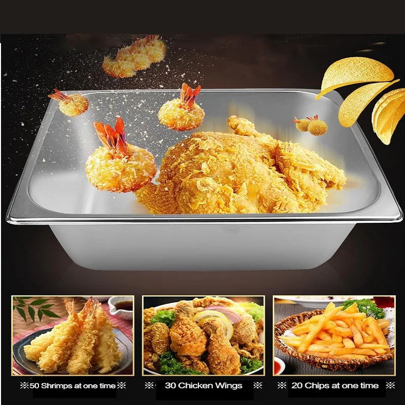 

Double Commercial gas Deep Fryer Commercial Deep Fryer Business LGP Deep Fryers For Frieds Chicken Commercial Deep Fryer Machine