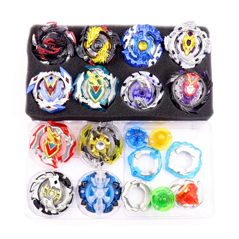 Spin Tops Burst New Set Blades Toys For Children 12 Spin Tops+3 Launchers+1 Handle+1 Box Spin Tops Burst New Set Blades Toys For Children 12 Spin Tops+3 Launchers+1 Handle+1 Box