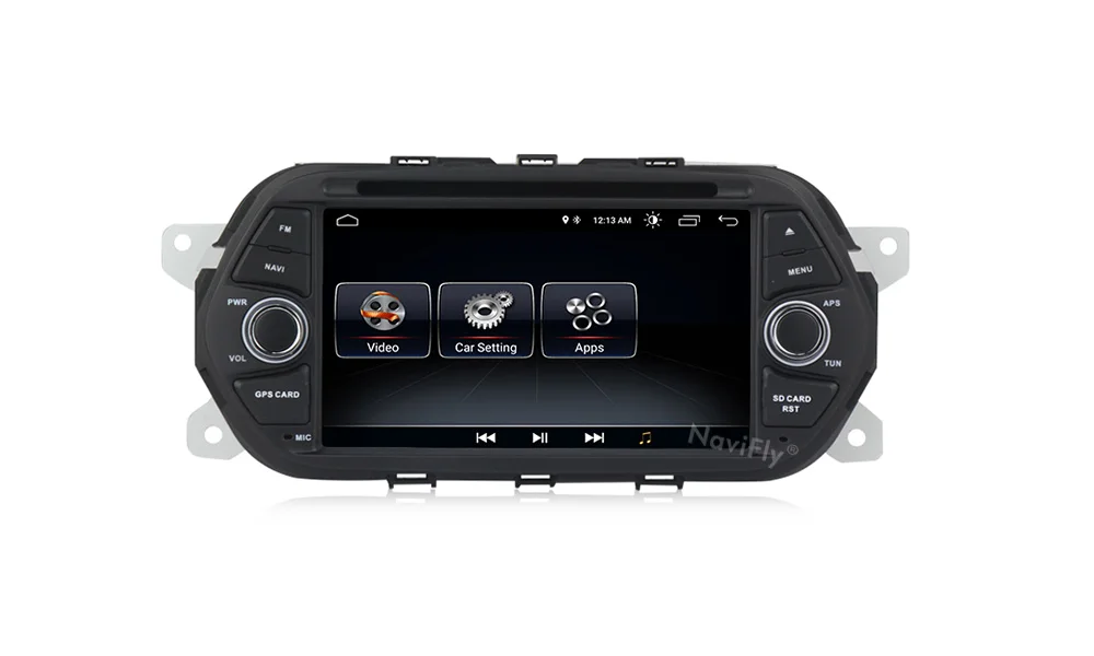 Discount Android8.1 Car DVD CD player for Fiat Tipo Egea 2015 2016 2017 Multimedia Bluetooth GPS Navigation Stereo Gift MIC map 10