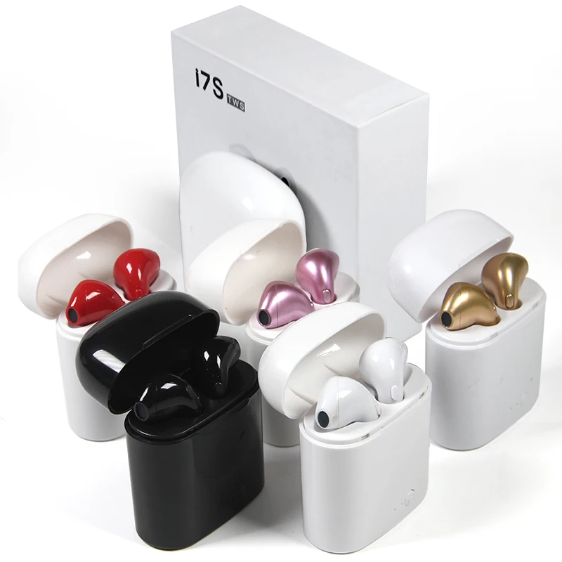 20PCS Wholesale i7s TWS Wireless Bluetooth Earphones Stereo Earbud