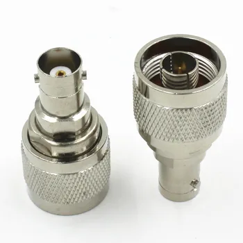 

50PCS BNC Female Jack to N Male Plug Straight RF Coaxial Adapter Connector