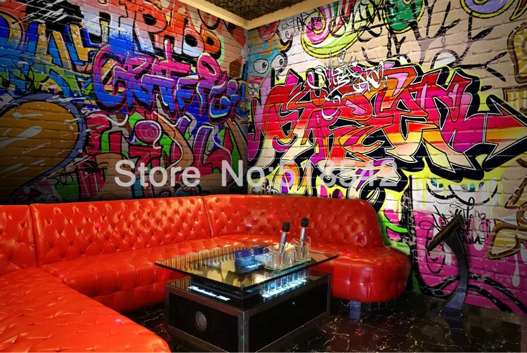 Personalidade Papel de Parede Graffiti, Letras Inglesas,