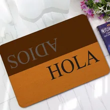 CAMMITEVER Hola Adios коврики Para Каса противоскользящие alfombres ковры Tapis ковры гостиная