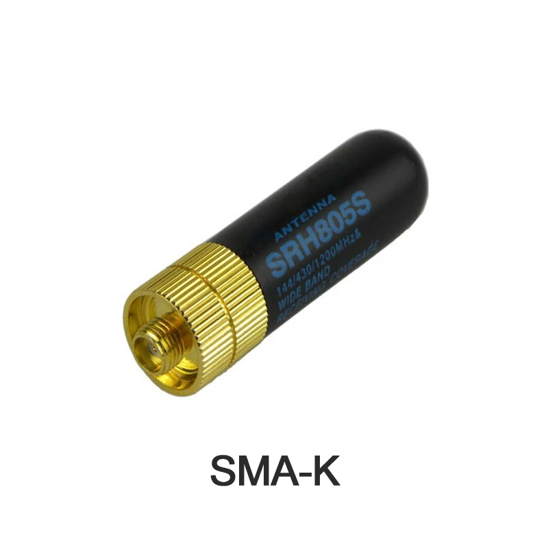 Diamond Antenna SRH805S SMA-K/J 5cm Antena Dual Band VHF/UHF 144/430MHz For Baofeng UV-5R Walkie Talkie UV-82 GT-3radio | Мобильные