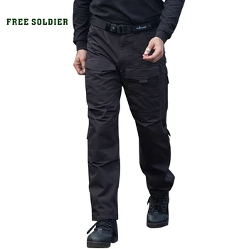 FREE SOLDIER outdoor sports tactical military men's pant four seasons multi-pocket YKK zipper for camping riding hiking trousers 1