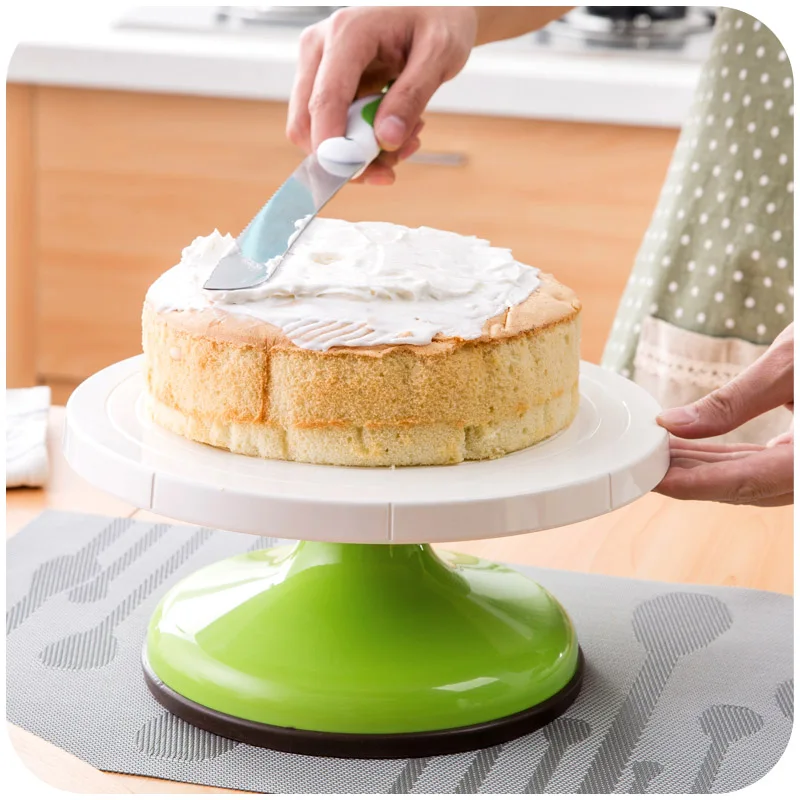 Non slip flexible rotation cream cake Decorating tools sets, cake
