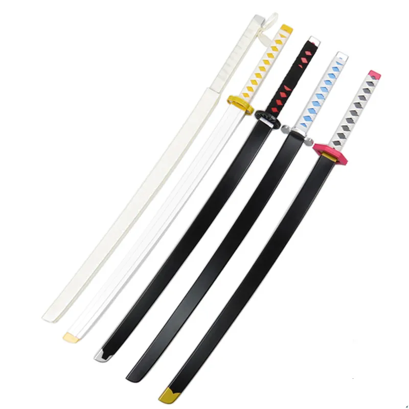 

Demon Slayer Kimetsu No Yaiba Hashibira Inosuke/Kamado Tanjirou Wooden Sword Cosplay Props Weapons for Comic Party Halloween