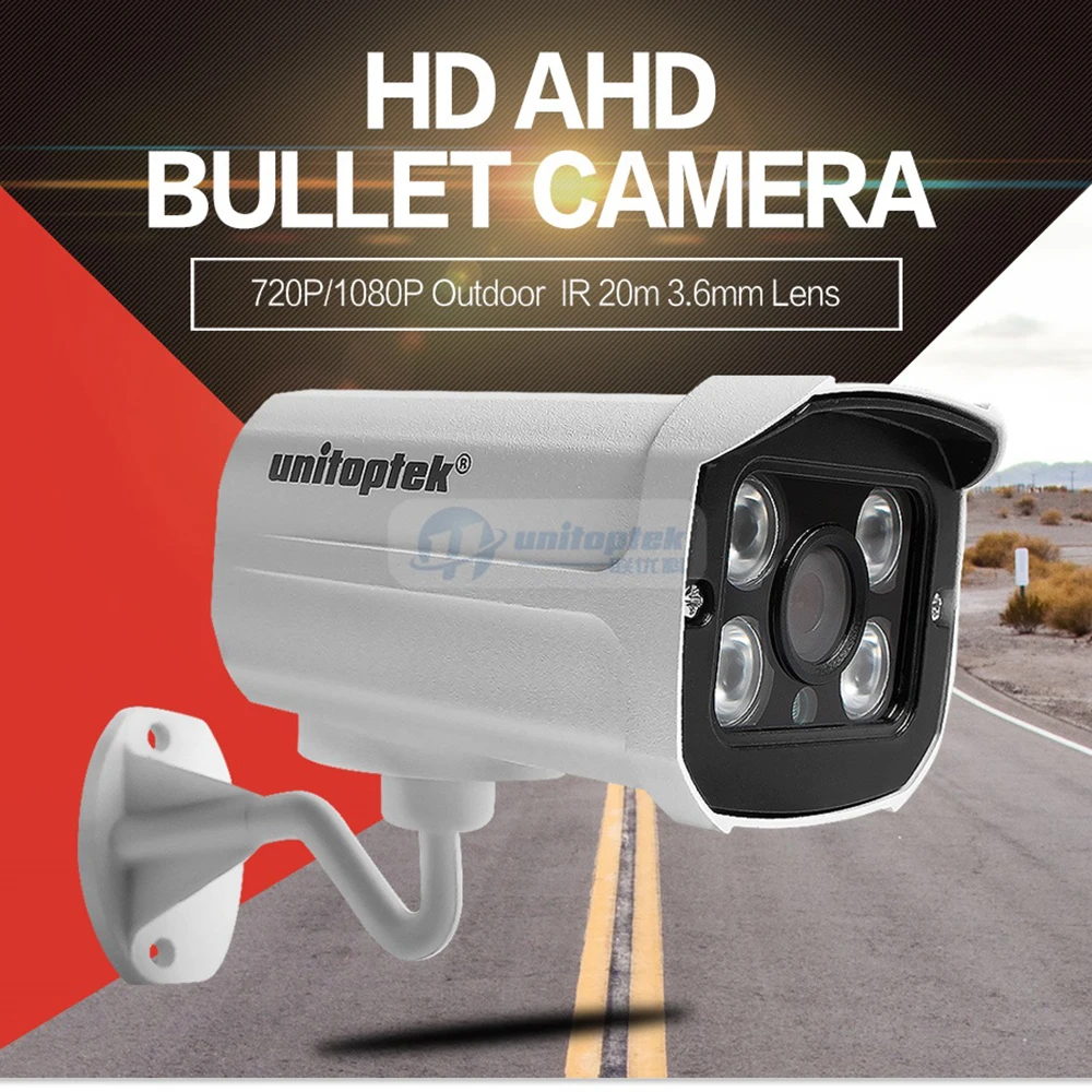 HD 720P 1080P AHD CCTV камера наружная Водонепроницаемая 4 шт. массив светодиодов ИК 20 м