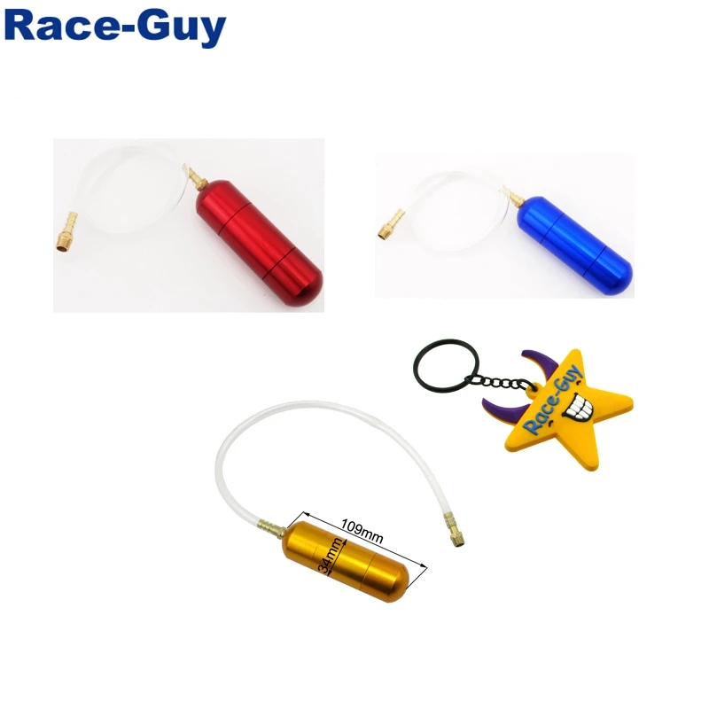 

CNC Alloy Upgrade Boost Power Bottle For 2 Stroke 49cc 50cc 60cc 66cc 80cc Gas Motorized Bicycle Push Bike