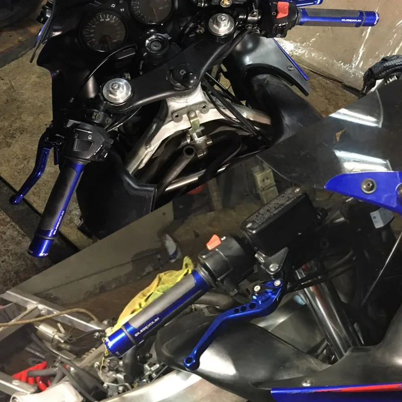 Регулируемые рычаги сцепления для мотоцикла с ЧПУ YAMAHA fz6 fazer 2004 2010 2005 2006 2007 2008