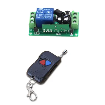 DC12v 10A relay 1CH wireless Remote Control RF Remote Control Switch teleswitch Transmitter+ Receiver Fixed code 315/433MHZ
DC12v 10A relay 1CH wireless Remote Control RF Remote Control Switch teleswitch Transmitter+ Receiver Fixed code 315/433MHZ