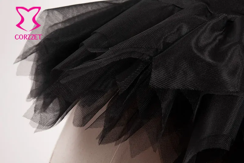 Women Sexy Asymmetrical Mesh Mini Underdress Tulle Tutu Skirt Burlesque Costume Petticoats Underskirt Ladies Half Slip