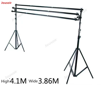 

Aluminum tube Three-axis large mobile portable studio background frame B015 height 4.1 m wide 3.86 m with bag CD50 T03