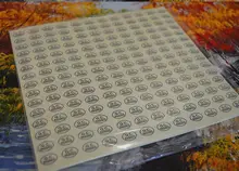 

2700pcs/lot Green/Gold Color Oval Coated Paper Warranty Label QC Adhesive Label Sticker Custom Label Sticker QC PASSED Stickers
