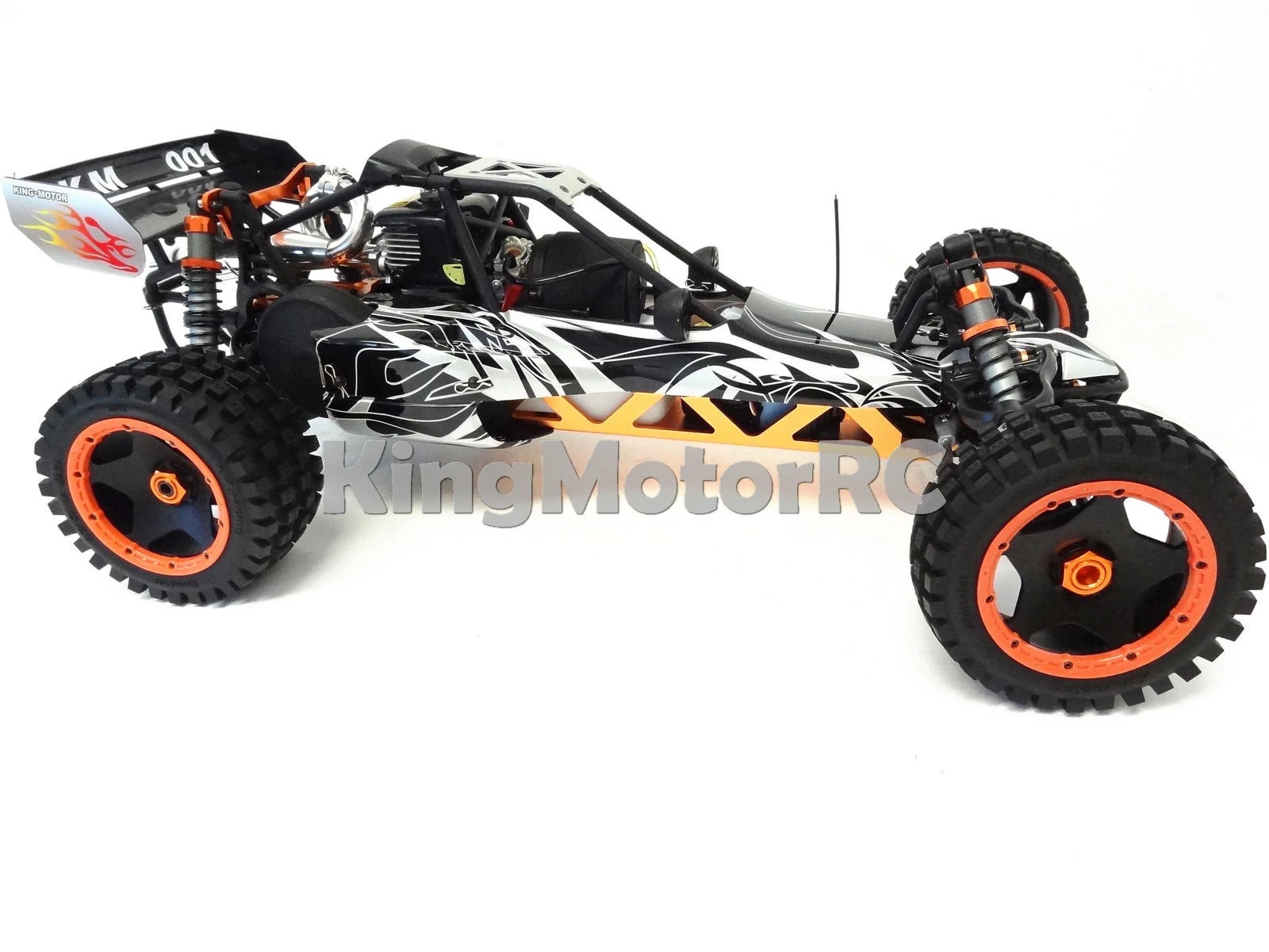 1/5 King Motor Rc Ksrc001 30.5cc Gas Hpi Baja 5b 2.0 Ss Buggy