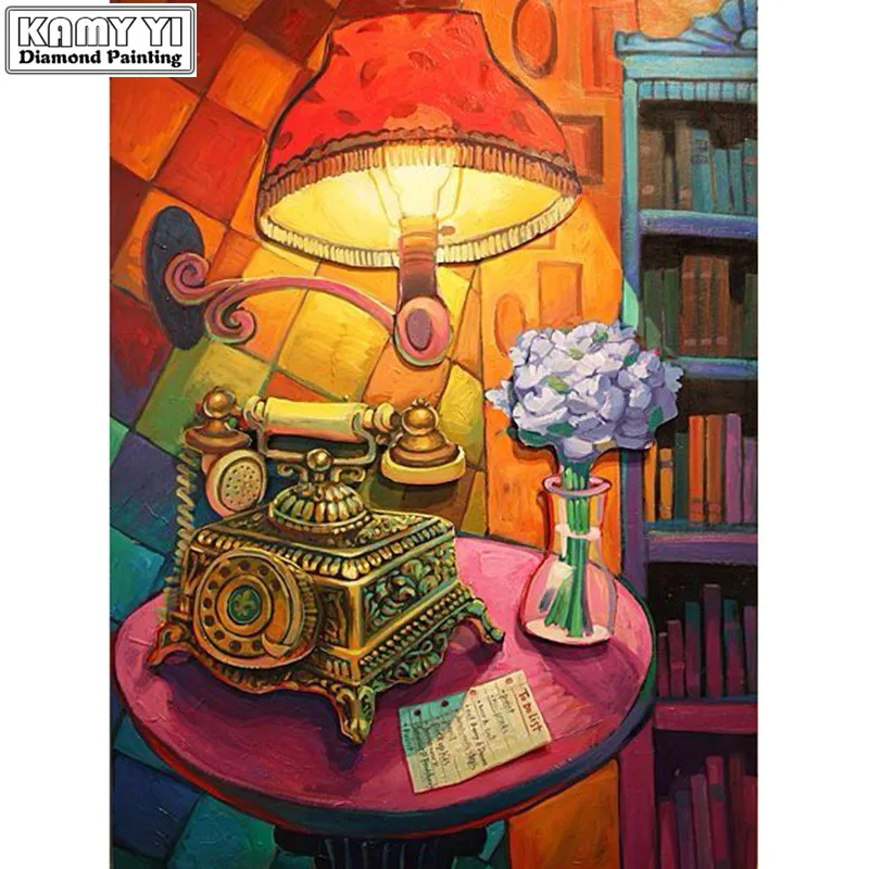 Full Square drill 5D DIY Diamond painting Under the light Embroidery