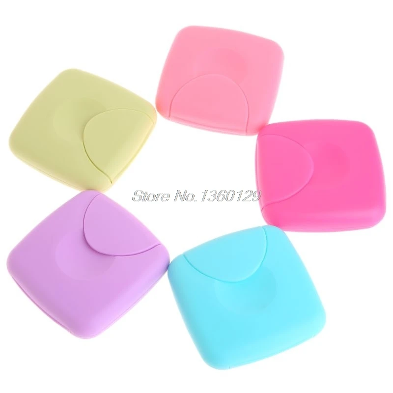 Portable Women Sanitary Napkin Tampons Storage Box Candy Color