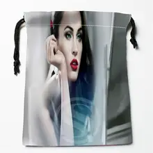 W-108 Меган лиса Пользовательский логотип напечатанный получить мешок степень сжатия сумки drawstring сумки размер 18X22 см E801wz108