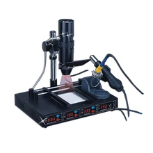 220V 110V KADA 862d++ 4 In 1 Full Auto IRDA Infrared Soldering Station BGA Rework Machine 220V 110V KADA 862d++ 4 In 1 Full Auto IRDA Infrared Soldering Station BGA Rework Machine